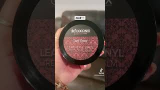 Leather Recoloring Balm diy homedecor new look diyprojects [upl. by Akirdna]