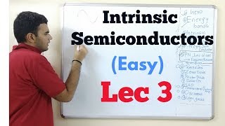 Intrinsic Semiconductors Explained intrinsicsemiconductors semiconductors [upl. by Everest]