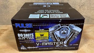 VMaster  80 shots  China Red Vuurwerk [upl. by Leakim953]