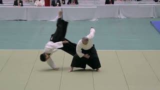 Hiroshi Hidaka  61st All Japan Aikido Demonstration at the Nippon Budokan [upl. by Zedecrem138]