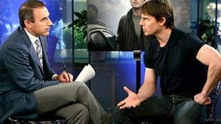 Matt Lauer On That Infamous Tom Cruise Interview I Wanted to Tackle [upl. by Duwe698]