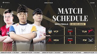 SemiFinals AIC 2023  Garena AOV Indonesia [upl. by Mayce]