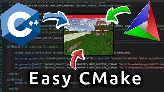 The only CMake tutorial you will ever need easy CMake setup tutorial [upl. by Merdith78]