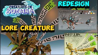 Lore creature  redesign  Creatures of Sonaria [upl. by Nuarb246]