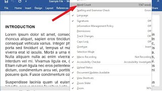 Word Document has these word and character count tricks [upl. by Aivekahs]