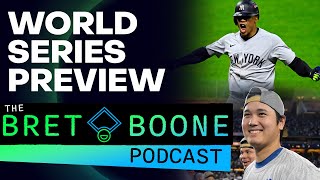 YankeesDodgers World Series Preview  The Bret Boone Podcast [upl. by Frost]