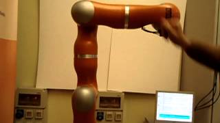 Joint Impedance Control with Kuka lwr [upl. by Ramgad674]