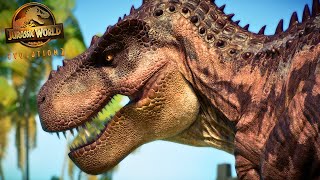 LIFE OF TARBOSAURUS  Jurassic World Evolution 2 4K [upl. by Eciral989]