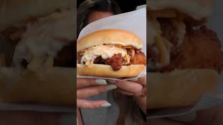 New Honey Pimento Cheese Chicken Sandwich at ChickFilA food foodie foodblogger review [upl. by Bard]