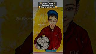 ✨Portrait Painting✨ art portrait painting youtubeshorts shorts [upl. by Ramiah]