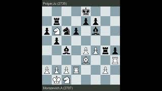 FIDE World Championship 2005  Morozevich vs Polgar  Round 12 [upl. by Tatianas]