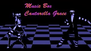 The Marionette and Puppet dance the Cantarella Grace FNAF2 x MMD [upl. by Barcot]