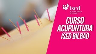 Curso de Acupuntura  ISED Bilbao [upl. by Oicnedif542]