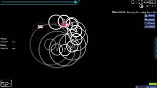 osu  Adust Rain  Seven Style Mizuki [upl. by Lontson997]