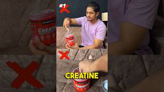 Creatine के Side Effects ❌😳  Creatine Before amp After Results  Creatine Monohydrate [upl. by Raddy553]