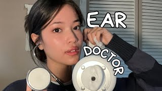 ASMR Healing Hurt Ears👂Gentle Ear Care amp Examination 🔍 Doctor Roleplay [upl. by Eerat227]