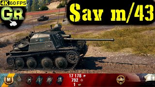 World of Tanks Sav m43 Replay  5 Kills 17K DMGPatch 141 [upl. by Erreipnaej684]