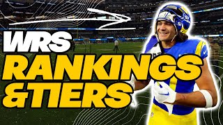 Top 50 Dynasty Wide Receiver Rankings  2024 Dynasty Football [upl. by Aleciram]