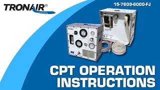 Tronair  Portable Cabin Pressure Tester Operation Instructions  1576096000FJ [upl. by Eybbob]