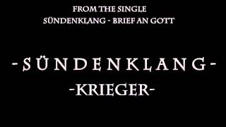 Sündenklang  Krieger [upl. by Kenna]