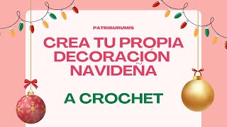 ESFERA NAVIDEÑA paso a paso A CROCHET crea tu propia decoración o VENDE VENDE Y VENDE [upl. by Gennie]