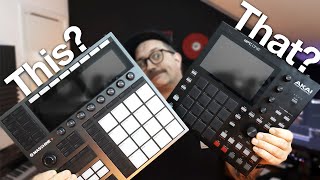 Maschine OR Mpc One  Live II Comparison [upl. by Anelahs870]