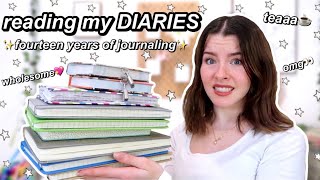 reading my old DIARIES  I’ve been journaling for 14 years [upl. by Justis151]