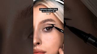 Halloween Eyeliner Ideas You Should Try 👻🎃 [upl. by Elfie]