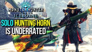 The HUNTING HORN Is An Amazing Weapon  Monster Hunter World Iceborne [upl. by Airrat]