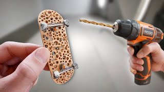 How Many Holes Can You Put In a Fingerboard [upl. by Kimmi679]