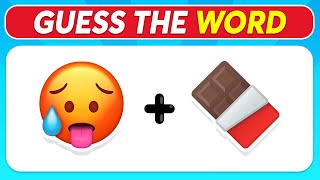 Can You Guess the WORD By The Emoji 🤔 Emoji Quiz [upl. by Glasgo]