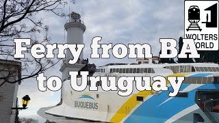 The Ferry from Buenos Aires to Uruguay Explained [upl. by Ehr369]