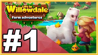 Life in Willowdale Farm Adventures WALKTHROUGH PLAYTHROUGH LETS PLAY GAMEPLAY  Part 1 [upl. by Hoopen]