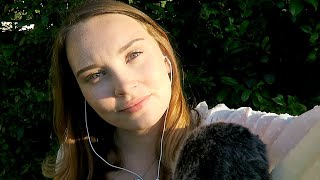 ASMR From My Backyard 🌞 Relaxing Personal Attention [upl. by Chappelka]