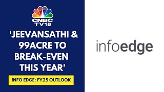 Naukri Clocked DoubleDigit Growth In Q1 Expect This Trend To Continue Info Edge  CNBC TV18 [upl. by Oelak]