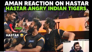 Aman Reaction Old Hastar 😂  Hastar Angry On Mavi [upl. by Birkett]