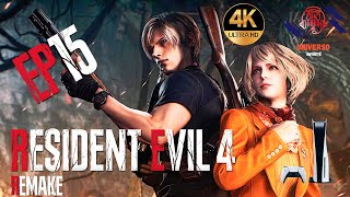 Gameplay Resident Evil 4 Remake – EP15 – Leon e Ashley e as Irmãs Bella [upl. by Camille]