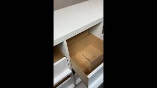 Assembly  Vinyl Record Storage Scrona Drawer for IKEA Kallax 組み立て：イケアカラックス用バイナルレコード収納スクローナ引き出し [upl. by Tella]