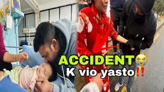 Hospital bata farkera aauda bato ma accident vayo Buda bude ko bejok😭k vio yasto‼️Crazyneetu1 [upl. by Zetram]