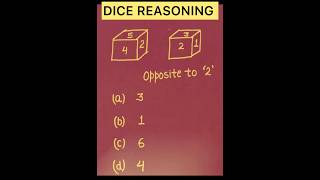 Dice reasoning questions  important dice problems  reasoning classes  Dice reasoning [upl. by Peti]