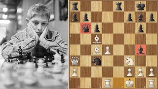 Game of the Century  Bobby Fischer vs Donald Byrne  New York 1956 [upl. by Safoelc]