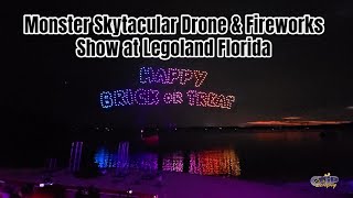 Experience the Magic of Legolands FULL Monster Skytacular Drone amp Fireworks Show legolandflorida [upl. by Rudelson]