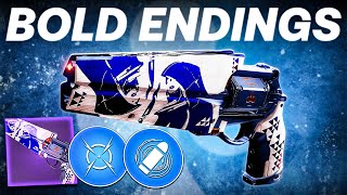 Is Bold Endings The BETTER Wardens Law  Crafted God Roll [upl. by Neesay514]