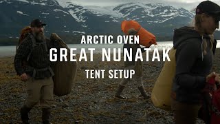 Arctic Oven Great Nunatak Setup Instructions [upl. by Garik]