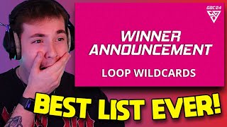 GBC 2024  LOOPSTATION WILDCARDS  WINNER ANNOUNCEMENT REACTION [upl. by Silsbye]