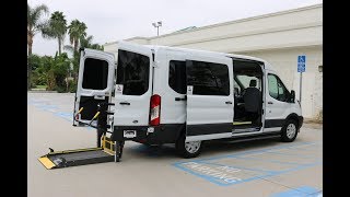 FORD TRANSIT WHEELCHAIR VANS AND GURNEY VANS [upl. by Boylan]