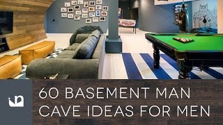 60 Basement Man Cave Ideas For Men [upl. by Hett781]