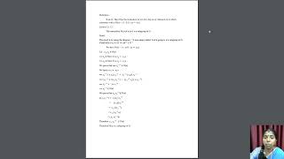 Normalizer  Lemma  Algebra  VHNSNCollege Autonomous [upl. by Hildegard]