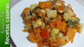 VERDURAS asadas al horno Receta fáci [upl. by Donelson425]