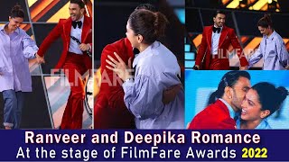 Ranveer Singhs award winning moment at FilmFare Awards 2022 [upl. by Ahsiken]